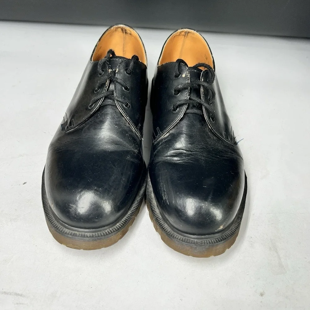 Dr. Martens 8249 Made in England Black Leather Shoes – US Size 9 B